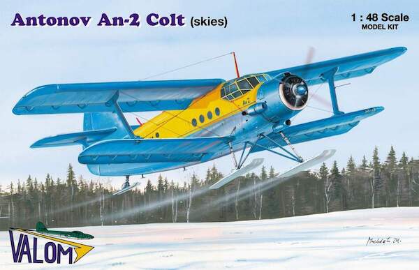 Antonov An2 Colt with skis  4805