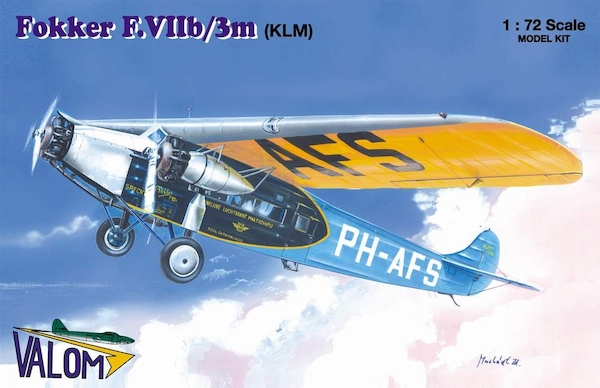 Fokker F.VIIb3m (KLM)  72070