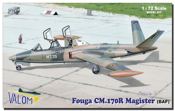 Fouga CM170R Magister (Belgian AF)  72087