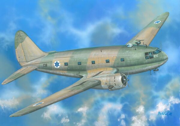 Curtiss C-46A Commando (Israeli Air Force)  72155