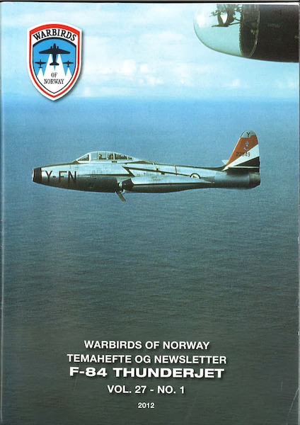 Warbirds of Norway Newsletter 2012 : F84 Thunderjet  WON2012