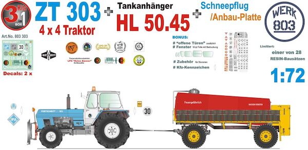 ZT-300 Traktor + HL50-45  803303