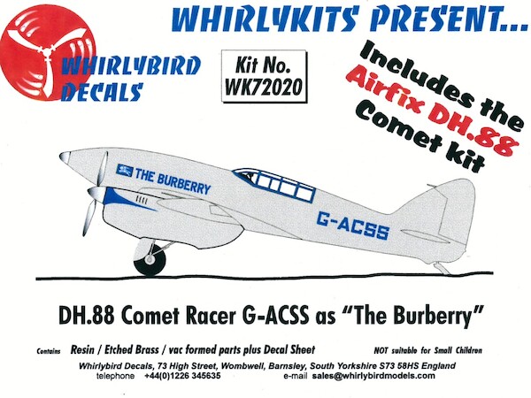 De Havilland Comet racer "The Burberry"  WK72020