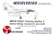 Fairey Delta 1 (Former Maintrack vacform) WPX72007v