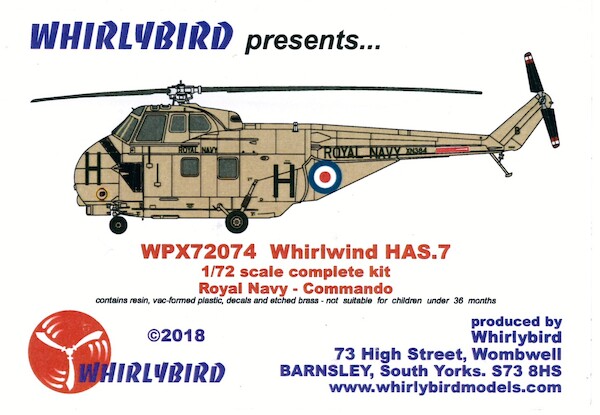 Westland Whirlwind HAS7 Commando (Royal Navy)  WPX72074