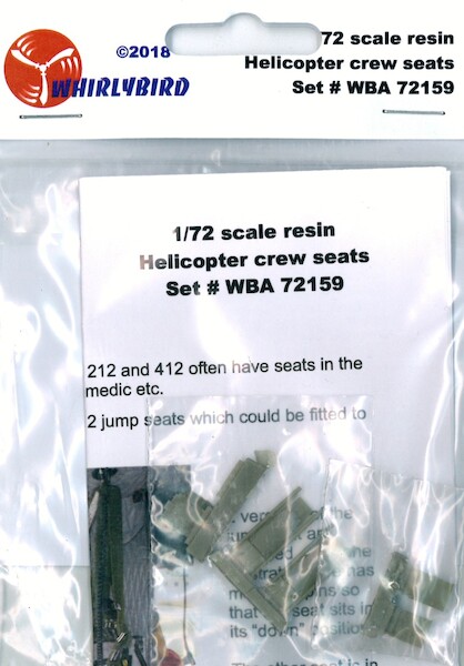 Helicopter crew  Seats (2x)  WBA72159