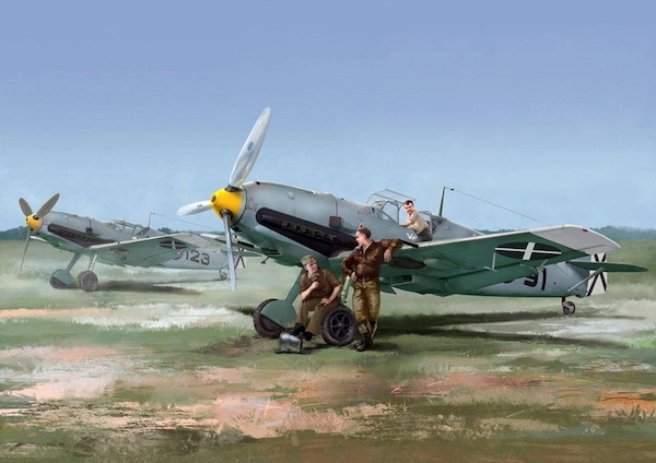 Messerschmitt Bf-109E-1 and E3 (Legion Condor) 2 kits included  WKD5-09