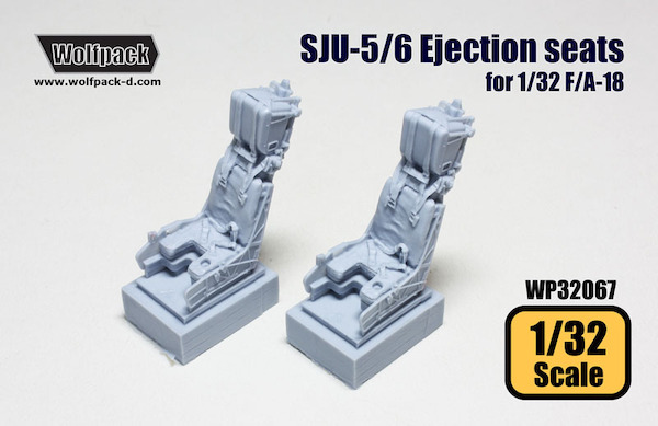 SJU5/6 Ejection seats for F/A18A+ Hornet (Academy) (2x)  WP32067