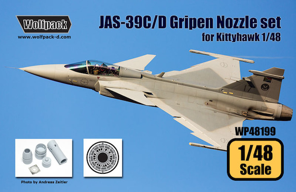 SAAB JAS39C/D Gripen RM12 Engine Nozzle set (Kitty Hawk)  WP48199