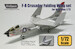 F8 Crusader Folding wing set (Academy) WP72002