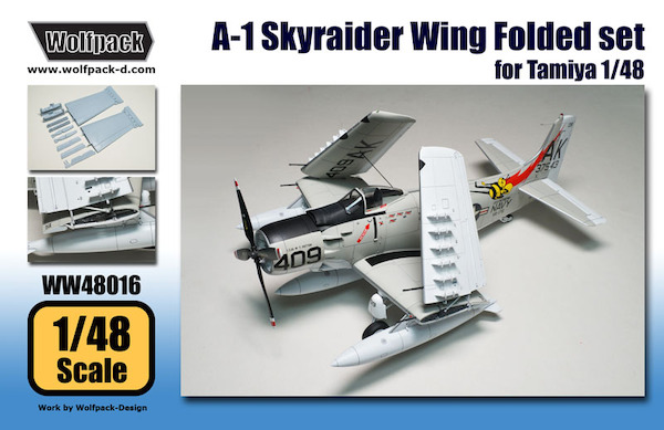 Douglas A1 Skyraider Wing fold Set (Tamiya) ()BACK IN STOCK)  WW48016