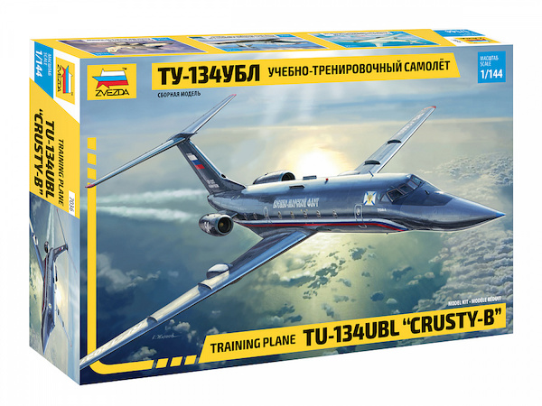 Tupolev Tu134UBL "Crusty-B" Training Plane  7036