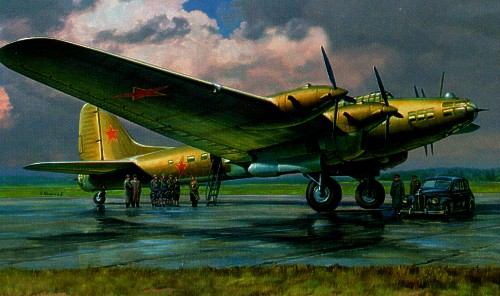 Petlyakov Pe8 ON Stalin's plane  7280