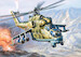 Mil Mi24V Hind Soviet attack Helicopter ZWE7403