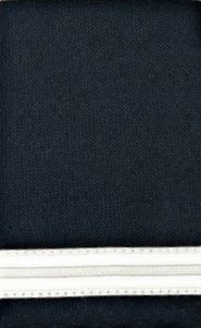 Set of two 1 silver bar Epaulettes with black background. ( 13 mm bar)  1BARSILVER