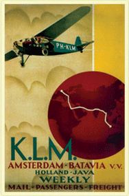 KLM Batavia metal poster metal sign  9066 20x30