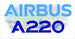 Airbus A220 Sticker 