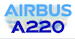 Airbus A220 Sticker 
