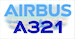 Airbus A321 Sticker 