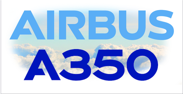 Airbus A350 Sticker  AIRBUS A350