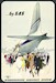 By SAS - Scandinavian Airlines System Vintage metal poster metal sign AV0006