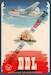 DDL Danish Air Lines - The Viking Lines :  Det Danske Luftfartselskab Vintage metal poster metal sign AV0019