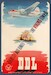 DDL Danish Air Lines - The Viking Lines : Det Danske Luftfartselskab Vintage metal poster metal sign AV0019