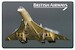 Concorde British Airways - metal poster metal sign