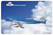 KLM Boeing 747-400 PH-BFW last KLM Boeing 747 FAREWELL flight - metal poster metal sign