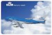 KLM Boeing 747-400 PH-BFW last KLM Boeing 747 FAREWELL flight - metal poster metal sign 