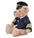 Captain Pilot Teddy Bear With Uniform 25cm  BEAR PILOT