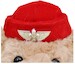 Stewardess Teddy Bear Plush With Uniform 25cm  BERIN