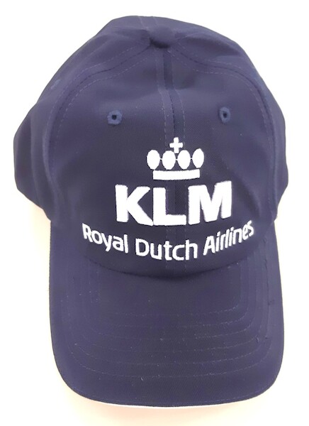 KLM Royal Dutch Airlines hat  (Navy blue))  CAP-KLM-NAVY