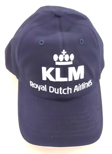KLM Royal Dutch Airlines hat (Navy blue)) CAP-KLM-NAVY
