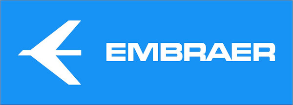 EMBRAER Signature Sticker large size  EMBRAER