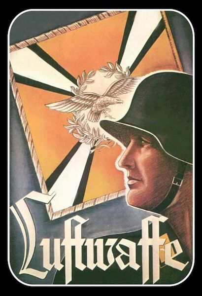 Retro Luftwaffe Wehrmacht metal poster metal sign FA 0166