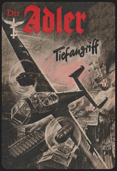 Retro Der Adler Tiefangriff metal poster metal sign  FA1530