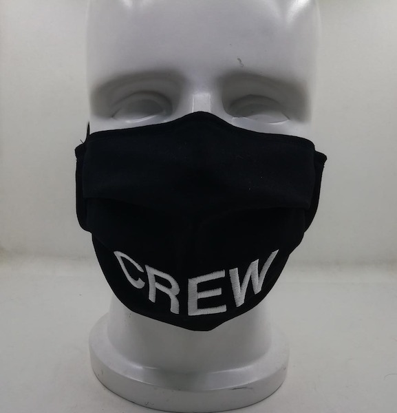 Aviation Face Mask CREW square form MASK-SQ-CREW