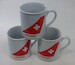 Mug Airline Tail design one side: Swissair 
