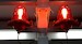 Original airport obstruction light, previously used at Schiphol Airport. Prepared for use as light  indoor. 