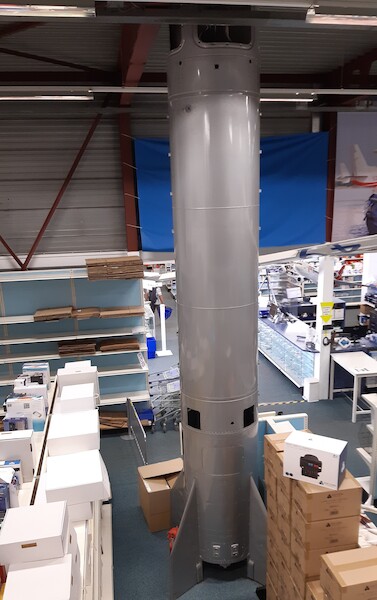 Scud raket in de Luchtvaart Hobby Shop SCUD