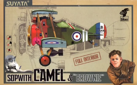 Sopwith Camel & Brownie with full interior  SK002