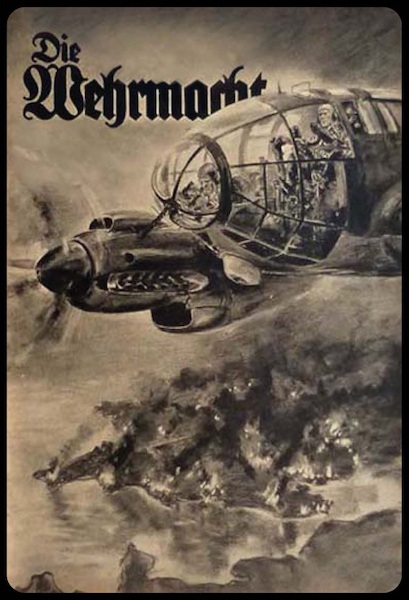 Retro Die Wehrmacht (Flieger) metal poster metal sign SM0008-X