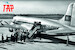TAP Portugal DC-4 Vintage metal poster metal sign