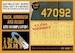 USAAF WWII Letters/Numbers Stencil 4' 6' 8' Inch High Definition Airbrush Masking 48GEN712