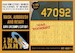 USAAF WWII Letters/Numbers Stencil 18' Inch High Definition Airbrush Masking 48GEN714