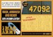 USAAF WWII Letters/Numbers Stencil 30' Inch High Definition Airbrush Masking 48GEN716