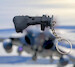 Keyholder with Rafale miniature Flight Stick  2KAC-008