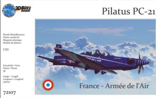 Pilatus PC21 (Armee de 'l Air, French AF) 72103