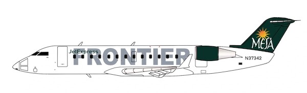 Canadair CRJ200LR Frontier (Mesa Tail) N37342  3DD0071